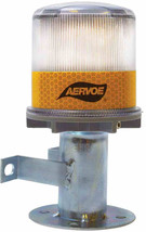 Aervoe 1198 Solar Safety Cone LED Strobe/Signal Light, 4 Yellow LED Lights - £39.37 GBP