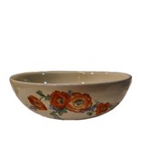 Halls Superior Quality Kitchenware Orange Poppy Radiance 9” Serving Bowl - $19.03 CAD