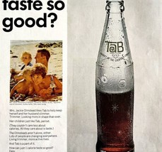 Coca Cola Tab 1 Calorie Beverage 1965 Advertisement Soda Pop Classic DWII1 - £31.38 GBP