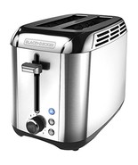 BLACK+DECKER TR3500SD Rapid Toast 2-Slice Toaster, Stainless Steel - $79.92 CAD