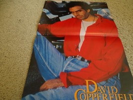 Jon Bon Jovi David Copperfield teen magazine poster clipping vintage 198... - $4.00