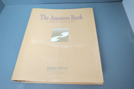 8 The Answers Books and Binder West Penn Hospital Branded Health Booklets 1989 - £24.37 GBP