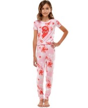 Roudelain Big Girls Matching Mommy &amp; Me T-Shirt &amp; Jogger Pants Pajama Se... - $26.01