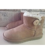 UGG Australia Bailey Button Ankle 3352 Mini Boots Chestnut Brown Women S... - $34.99 CAD