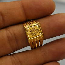 22k Hallmark Striking Jewelry Gold Lotus Rings Size US 11 Baby Birthday Jewelry - £501.49 GBP