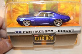 1/64 Scale Dub City Big Time Muscle, 1969 Pontiac GTO Judge, Purple Die Cast - £24.84 GBP