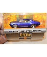 1/64 Scale Dub City Big Time Muscle, 1969 Pontiac GTO Judge, Purple Die ... - £24.37 GBP
