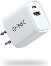 OLINK 20W USB C Charger, Phone Charger Dual Port (USB A+C) Compact Power Adapter - £12.50 GBP