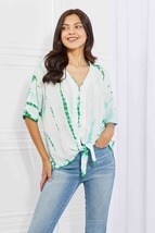 Sew In Love Beachy Keen Full Size Tie-Dye Top - £25.84 GBP