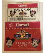 1997 Carvel Ice Cream Cakes Mickey Mouse Vintage Print Ad Advertisement ... - £6.24 GBP