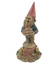 Tom Clark &quot;HAPPY&quot; Dwarf Gnome 4.5&quot;L x 8.5&quot;H SIGNED #26 Figurine 1984 - £14.21 GBP