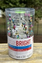 Make Season Bright Battery Operated Multicolor Garland C7LED Light Set 3... - £11.87 GBP