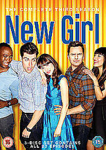 New Girl: Season 3 DVD (2014) Zooey Deschanel Cert 15 3 Discs Pre-Owned Region 2 - £13.96 GBP