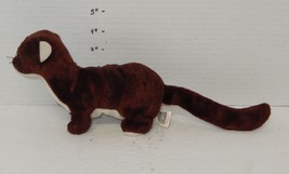 Ty Beanie Baby Runner The Ferret 6&quot; plush toy Brown - $9.85