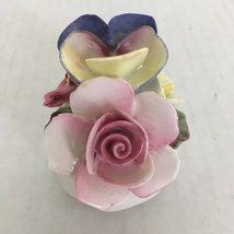 Vintage Aynsley fine bone china small hand painted  decorative flower bouquet - $24.70