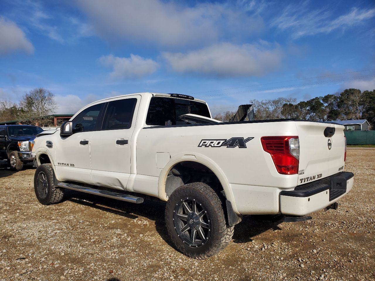 2017 2018 2019 Nissan Titan XD Pro4x OEM 5.0L Cummins Left Rear Door Glass Item image 10