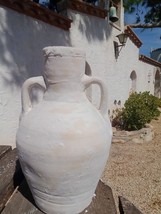Rustic Pottery from Spain  , original hand crafted water urn , Spanish c... - $145.00