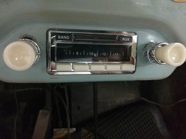 New Car Radio Vintage Look Becker Style Porsche 356 Am Fm I Pod With Ivory Knobs - £172.57 GBP