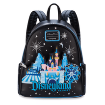 Loungefly Disney Resort Icons and Fireworks Mini Backpack - £63.11 GBP