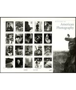 Masters of American Photography Sheet of Twenty 37 Cent Stamps Scott 3649 - £13.76 GBP
