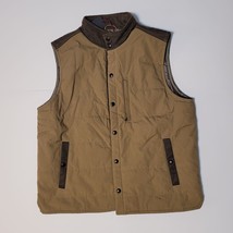 Jeremiah American Legacy Men Jacket Vest Size XL (25&quot;x28&quot;) Snap On NWT - £46.08 GBP