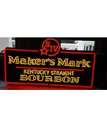 Maker&#39;s Mark Bourbon Whisky Kentucky Beer Bar Neon Sign 25&quot; x 18&quot; - $699.00