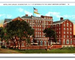 Hotel Van Curler Schenectady New York NY UNP Unused WB Postcard R13 - $4.04