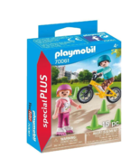 PLAYMOBIL 70061 Special PLUS Children with Skates and Bike Toy Bicycle - £11.06 GBP