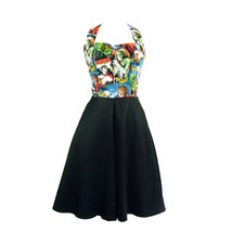 Pinup Full Circle Classic Horror Monsters Dress - £52.59 GBP