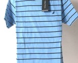 1 Ct Nautica Little Boys Large Size 6 Short Sleeved Shirt 431 Light Blue... - $20.99