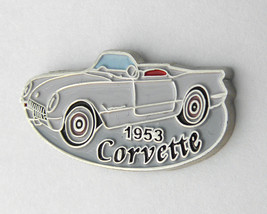 Chevrolet Chevy Corvette 1953 Convertible Lapel Pin Badge 1 Inch - £4.21 GBP