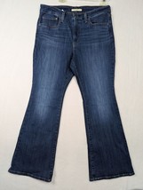 Levis 726 Flare Jeans Size 33x32 Cotton Blend Blue - £19.08 GBP