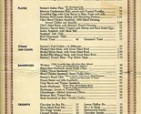 Sammy&#39;s Restaurants Late Night Menu Dallas Texas 1948 - $77.17