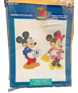 MICKEY &amp; MINNIE Disney Mickey Unlimited Photo Shoot Cross Stitch Kit Cra... - $33.94 CAD
