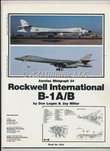 Aerofax Minigraph 24 Rockwell International B-1A/B - £6.05 GBP