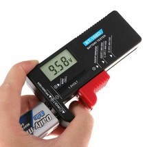 Universal LCD Digital AA/AAA/C/D/9V/1.5V Button Cell Battery Volt Tester BT-168D - £10.04 GBP