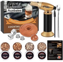 Cocktail Smoker Kit with Torch,Bourbon Whiskey Smoker Infuser Kit Without Butane - £19.93 GBP