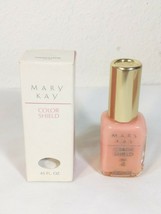 MARY KAY STEP 4 NAIL COLOR SHIELD Peaches &amp; Cream .45 fl oz #3298 New Ol... - £7.84 GBP