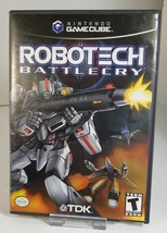 Robotech: Battlecry (Nintendo GameCube, 2002) CIB Complete with Manual Reg Card - £11.91 GBP