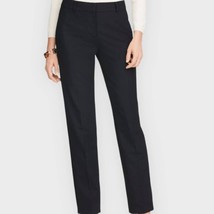 TALBOTS black high waist straight pants wool blend trousers career pants... - $37.74