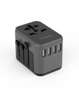 Universal Power Adapter, International Plug Adapter With 4 Usb Outlets, ... - $36.99