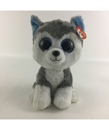 Ty Beanie Boos Slush Husky Puppy 9” Medium Plush Bean Stuffed Toy 2016 T... - $27.67