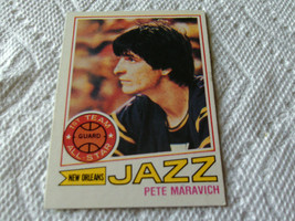 1977/78 Topps # 20 Pete Maravich Jazz Basketball !! - £23.71 GBP