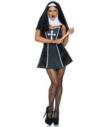 2 PC Naughty Nun  includes dress with cross accent and nun habit. - £58.63 GBP