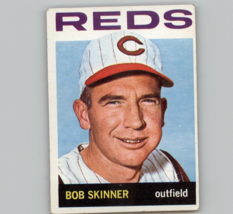 1964 Topps #377 Bob Skinner baseball card. Cincinnati Reds C2 - $3.05