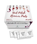200 Nail Polish Remover Pads 2-ply Medium Cleansing Pads Set /w Aloe - £11.84 GBP