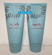 Two pack: Nu Skin Nuskin Epoch Glacial Marine Mud SEALED 125g 4.4oz x2 - £36.92 GBP