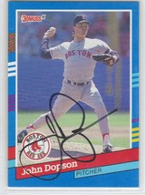 John Dopson Auto - Signed Autograph 1991 Donruss #193 - MLB Boston Red Sox - £2.34 GBP