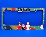 Spy x Family Custom License Plate Frame Car Anime Figure Loid Yor Anya F... - £40.15 GBP