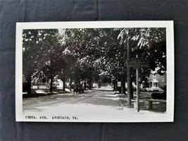 Antique Rppc Avondale Pa Pennsylvania Avenue Photograph - £19.40 GBP